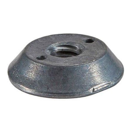 Tamper-Pruf Screws Lock Nut, 3/8"-16, Alloy, Zinc Plated 1N.386